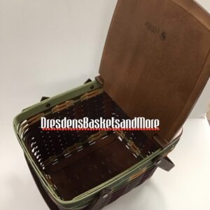 Longaberger 2013 Silent Auction Gourmet Picnic Basket RARE