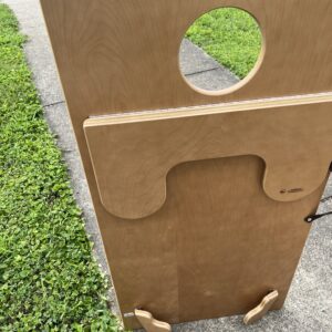 Longaberger Woodcrafts Cornhole Boards w/ Bags RARE