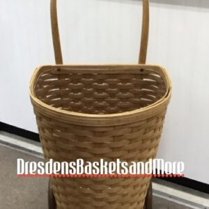 Longaberger 2004 Hostess Shopping Cart Basket w/ Liner & Protector SIGNED