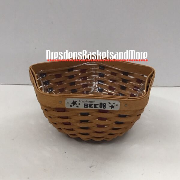 Longaberger 2008 Bee Basket w/ Protector