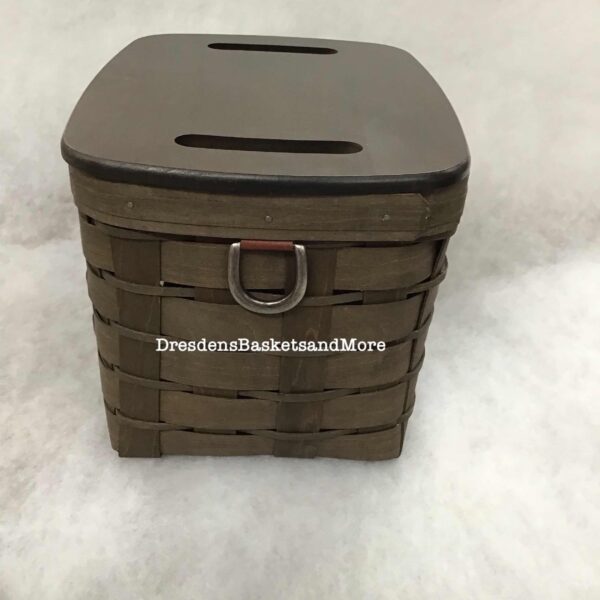 Sort & Store Longaberger Medium Bin Basket with Lid