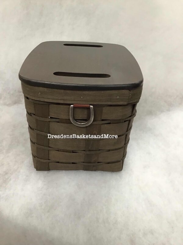 Sort & Store Longaberger Medium Bin Basket with Lid