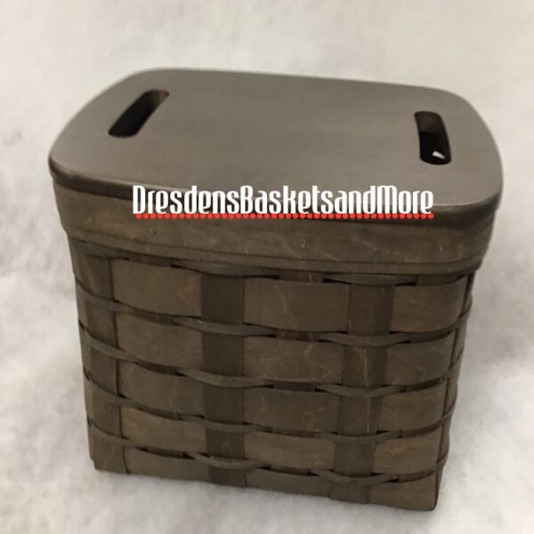 Sort & Store Longaberger Medium Bin Basket with Lid