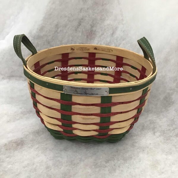 Welcome Home 2007 Bee Basket American Craft Traditions Holiday