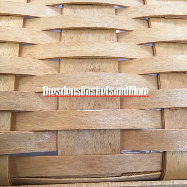 Longaberger 1999 Hostess File Classic Basket w/ Protector/Cap, Liner & Woodcrafts Lid*