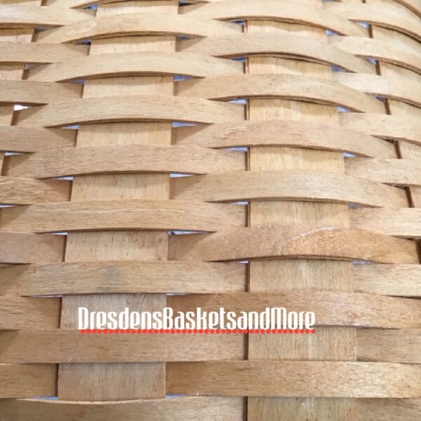 Longaberger 1999 Hostess File Classic Basket w/ Protector/Cap, Liner & Woodcrafts Lid*