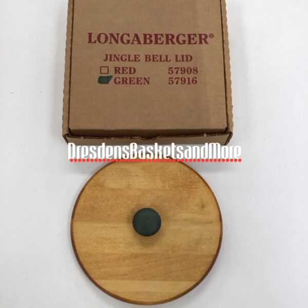 Longaberger Woodcrafts 1994 Jingle Bell Lid NIB
