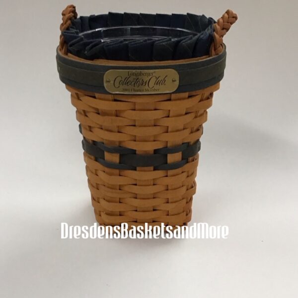 Longaberger 2001 Collectors Club Renewal Basket Combo