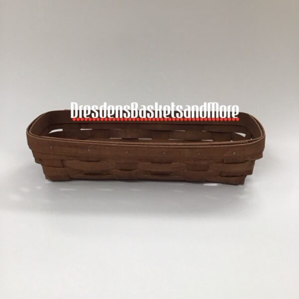 Longaberger 2006 Rich Brown Cracker Basket