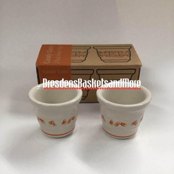 Longaberger Candy Corn Votive Cups NIB