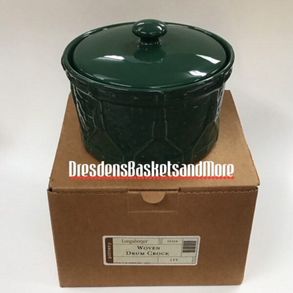 Longaberger Ivy Drum Crock*