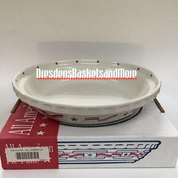 Longaberger All American Pie Plate NIB