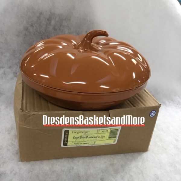 Deep Dish Pumpkin Pie Longaberger Spice