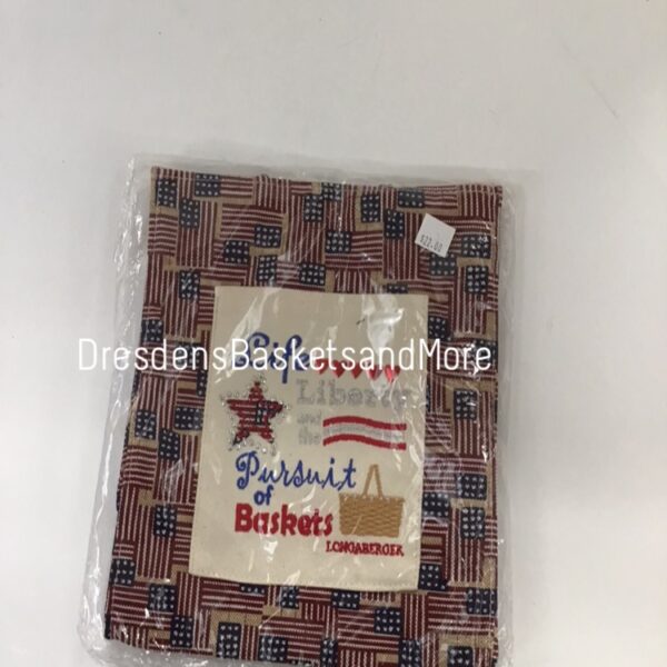 Red, White & Blue Longaberger Tote Bag Old Glory