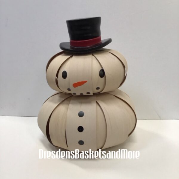 Longaberger 2016 Medium Top Hat Snowman