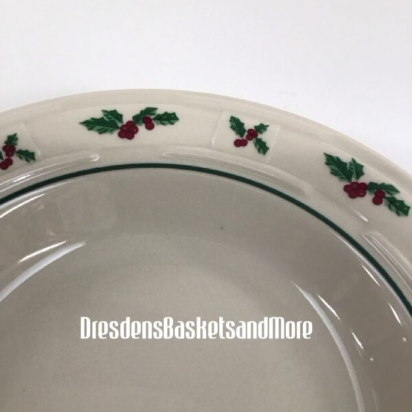 Longaberger Traditional Holly Soup/Salad Bowl NIB*