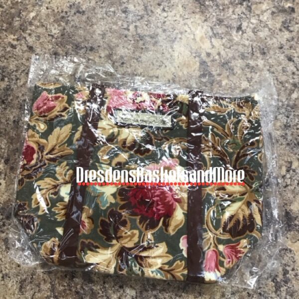 Majolica Garden Longaberger Tote Bag