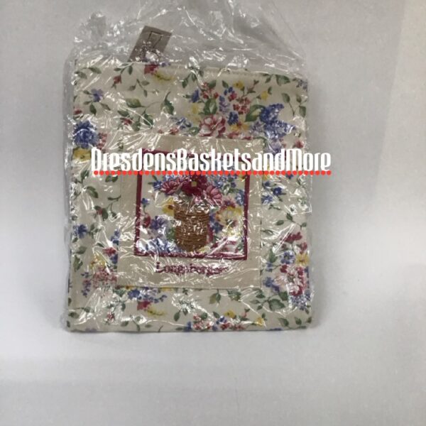 Spring Floral Longaberger Tote Bag