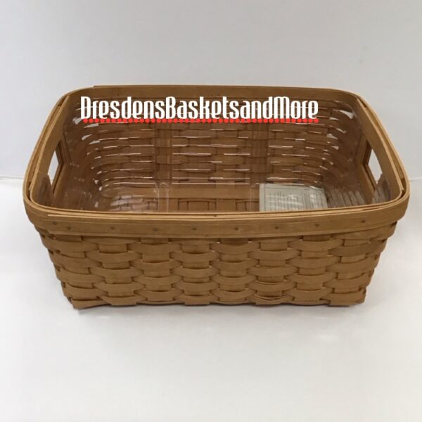 Medium Storage Solutions Longaberger  Basket w/ Protector