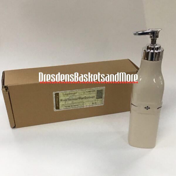 Classic Blue Longaberger Pump Dispenser