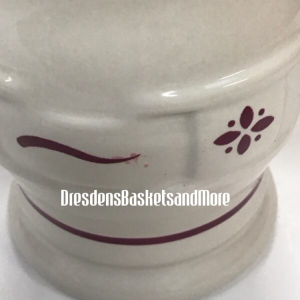 Longaberger Traditional Red “Cinnamon” Spice Jar*