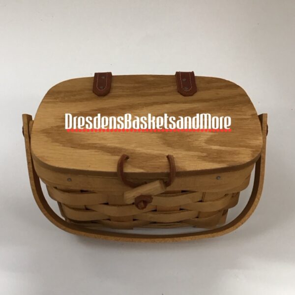 Kiddie Longaberger Purse Basket Warm Brown