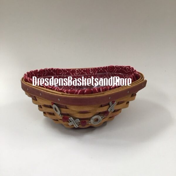 Tender Heart Longaberger 2009 Sweetheart Basket Combo