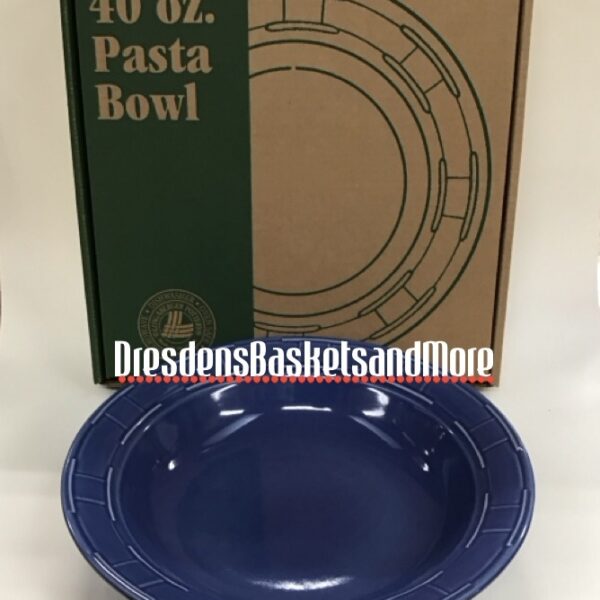 Cornflower Longaberger Large Pasta Bowl NIB