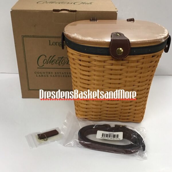 Longaberger 2000 Collectors Club Large Saddlebrook Basket NIB