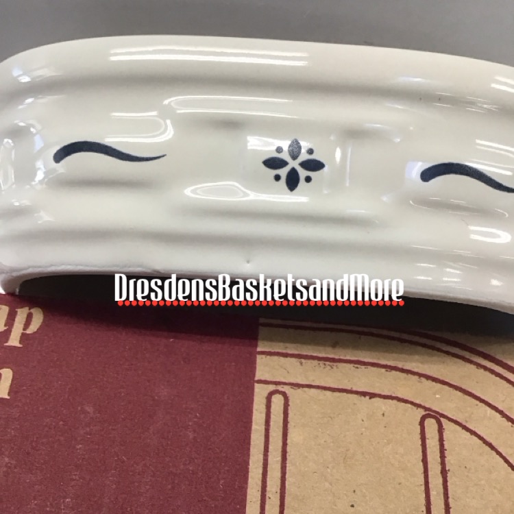 Longaberger Classic Blue Soap Dish NIB*