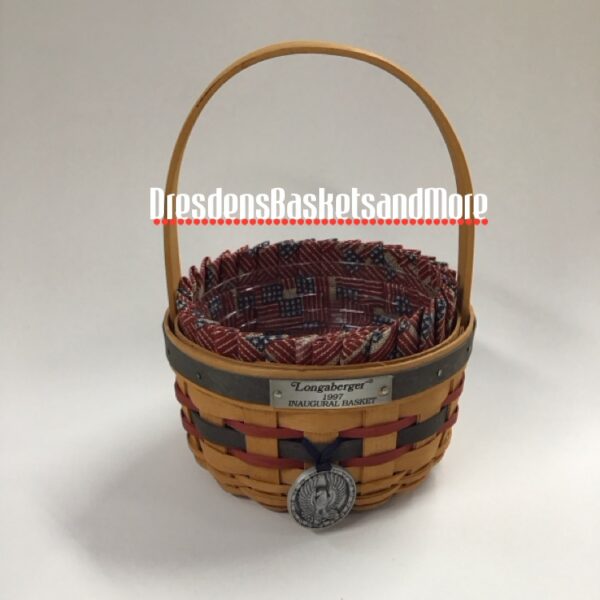 Longaberger 1997 Inaugural Basket Combo w/ Tie On*