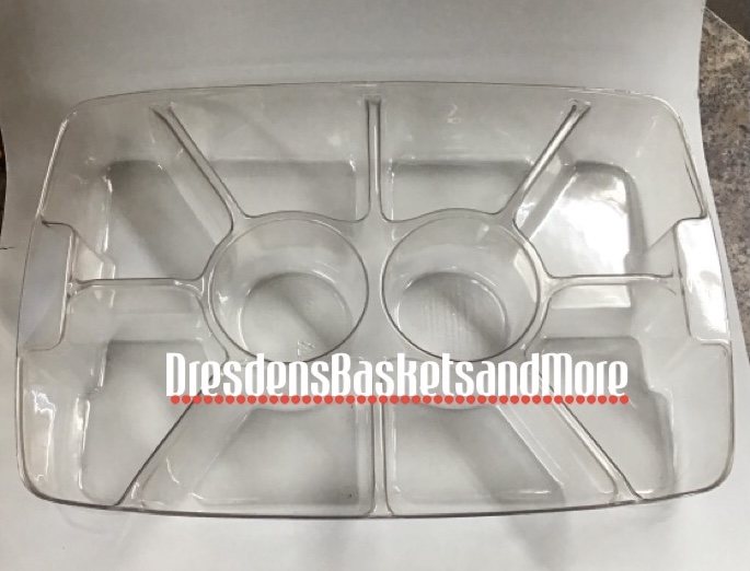 Serving Tray Divided Longaberger Protector