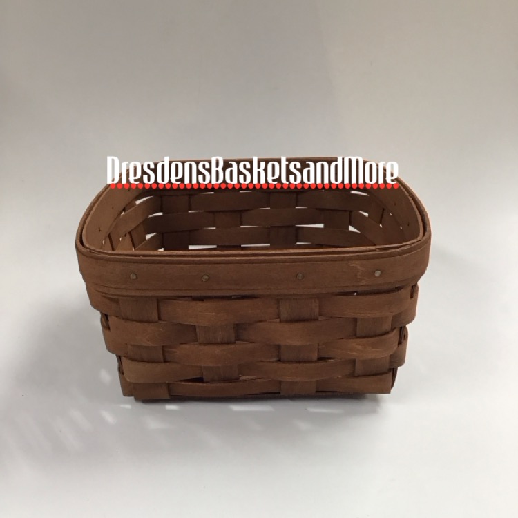 Longaberger 2008 Rich Brown Medium Berry Basket