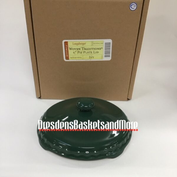 Longaberger Ivy 6” Pie Plate LID