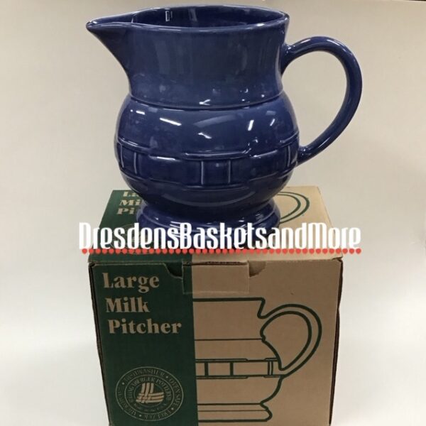 Longaberger Cornflower Large (Milk) Pitcher Made In USA NIB*