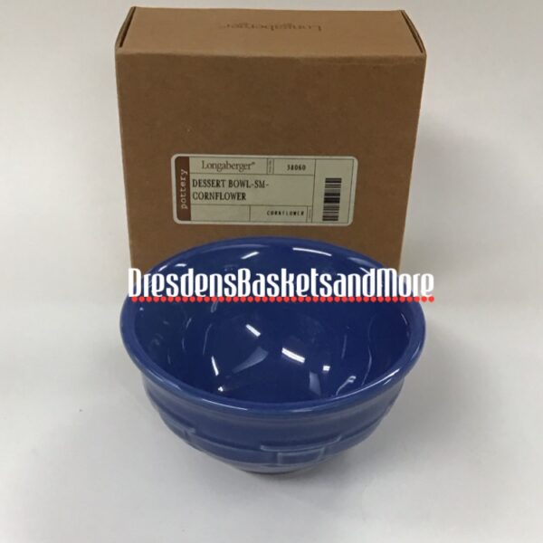 Longaberger Cornflower Dessert Bowl NIB