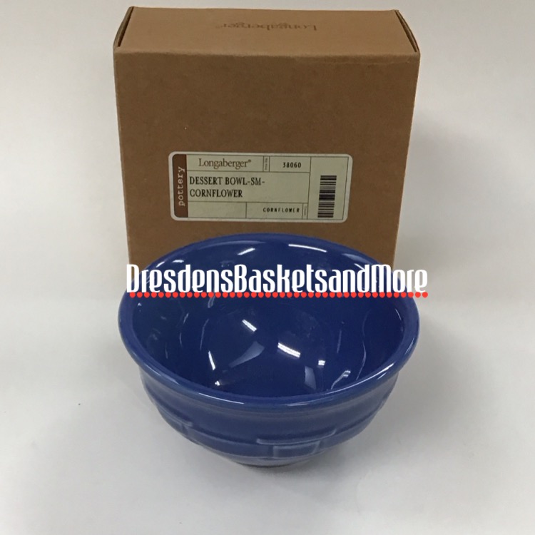 Longaberger Cornflower Dessert Bowl NIB