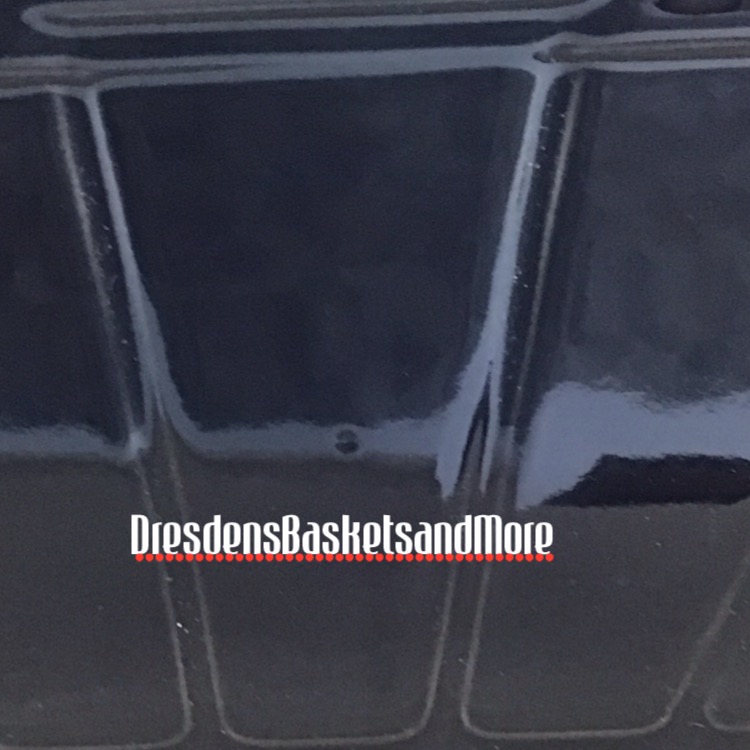 Longaberger Ebony Medium Contour Flare Bowl NIB*