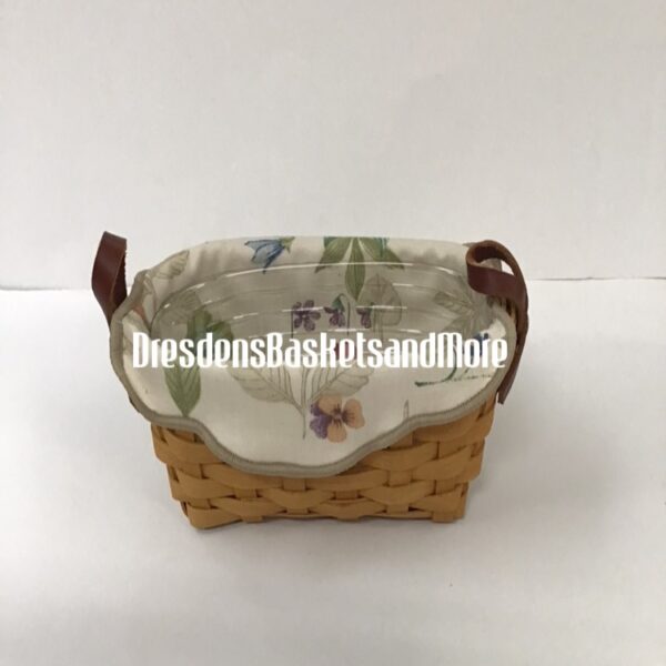 Horizion Of Hope Longaberger 2005 Warm Brown Basket Combo