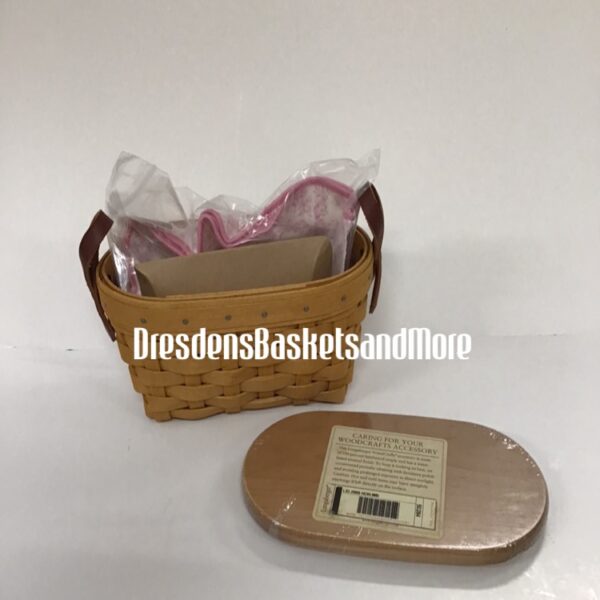 Horizon Of Hope Longaberger 2005 Warm Brown Basket Set