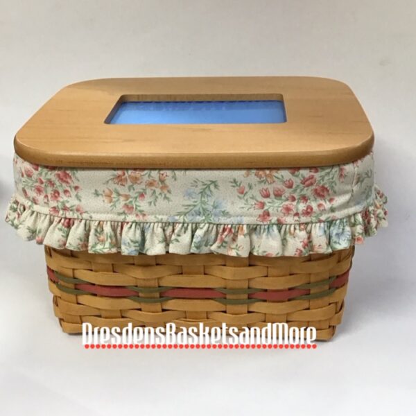 Longaberger 2001 Mom's Memories Basket Combo w/ Lid & Cards