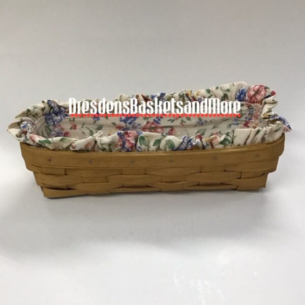 Longaberger 2004 Warm Brown Cracker Basket Combo