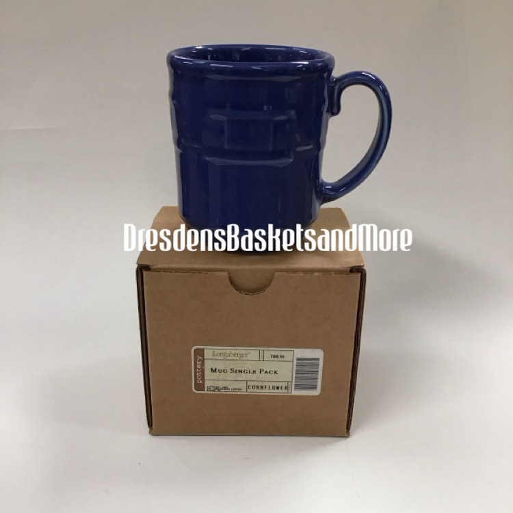Longaberger Cornflower Mug NIB