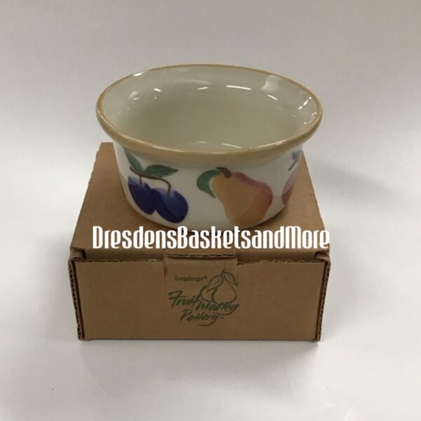 Longaberger Fruit Medley Ramekin NIB