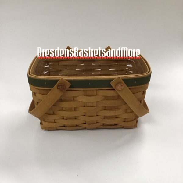 Longaberger 2005 Group Sales Little Market Basket w/ Protector