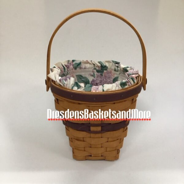 Longaberger 1994 Lilac Basket Combo