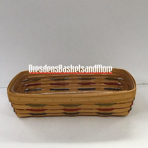 Longaberger 2001 Woven Traditions Bread Basket w/ Protector
