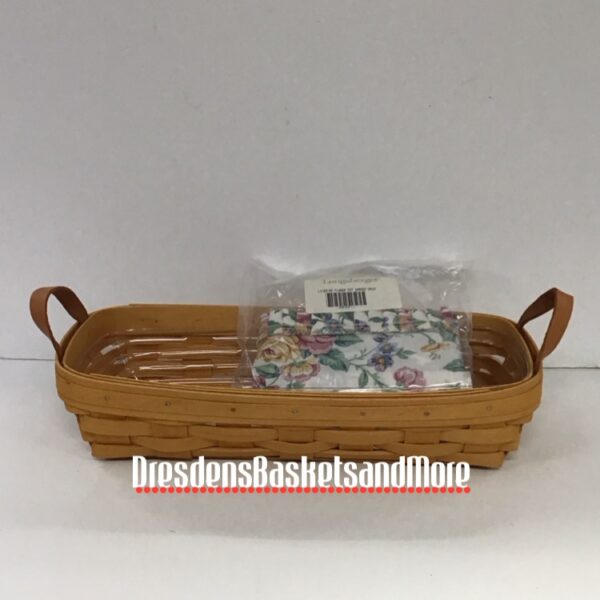Longaberger 2001 Small Flower Pot Basket Combo