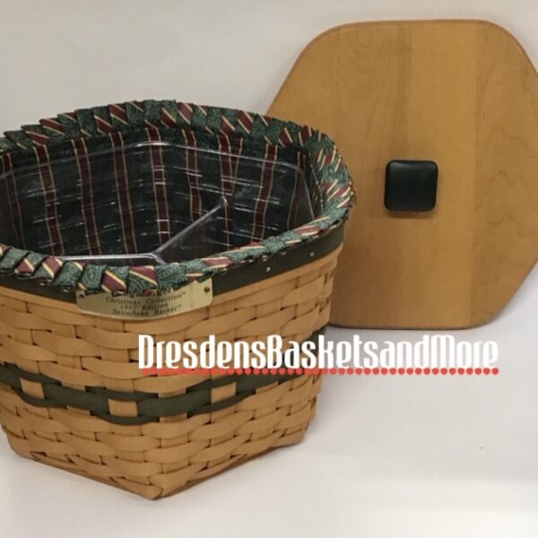 Longaberger 1997 Snowflake Combo w/ Lid
