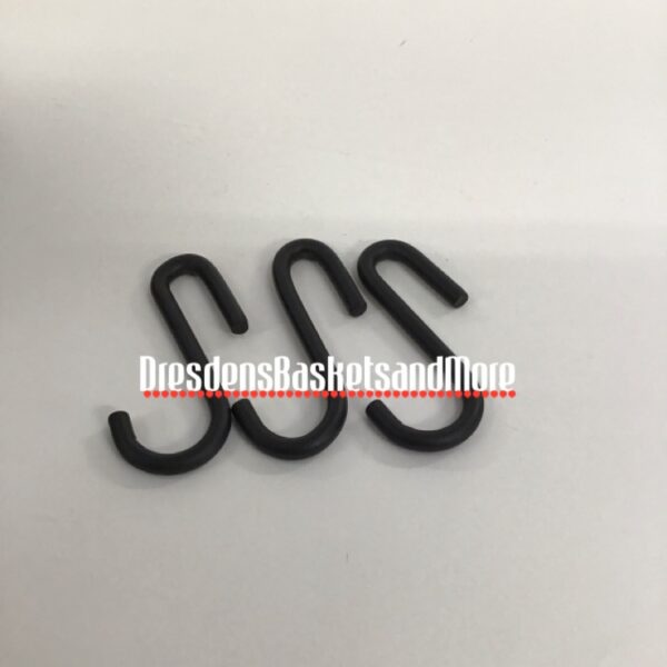 Set of 3 Wrought Iron Hooks For Longaberger Spice Rack